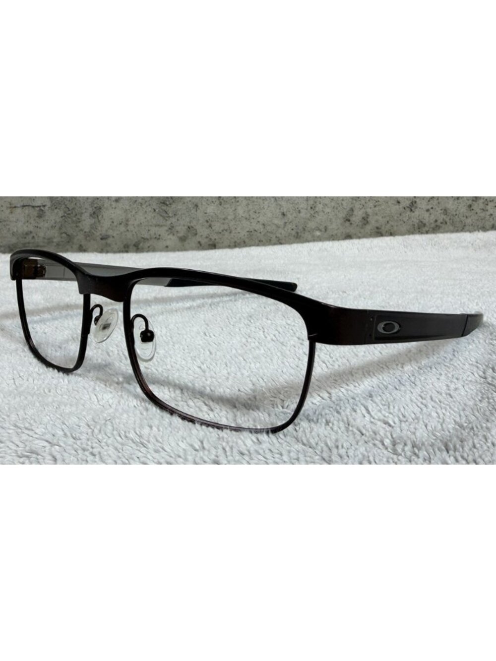 Oakley Surface Plate OX5132-0554 Satin Corten Titanium Eyeglasses 54-18-138